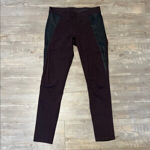 Rag & Bone Wine Pop w/ Lamb Leather